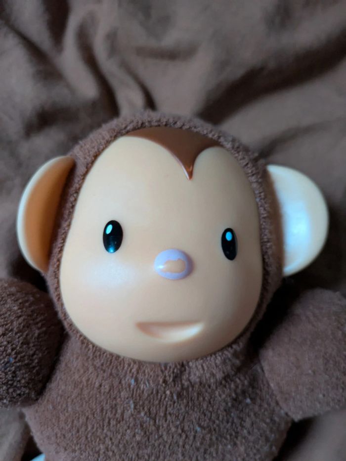Moki le singe de Smoby - peluche poupée cotoons vintage - photo numéro 2
