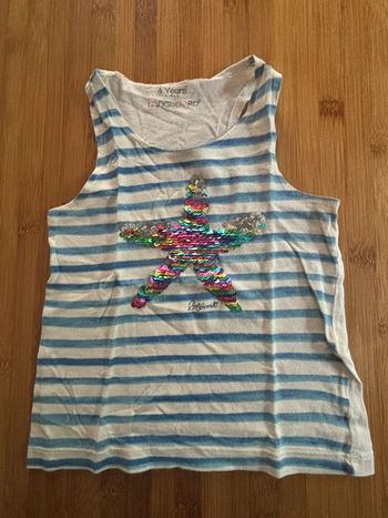 Débardeur à sequin LongBoard 4 ans