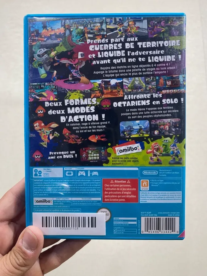 🎨 Splatoon – Nintendo Wii U - photo numéro 2
