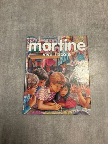 Livre Martine, vive l’école
