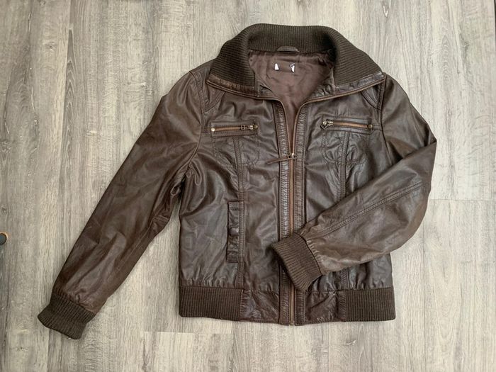 Veste en cuir