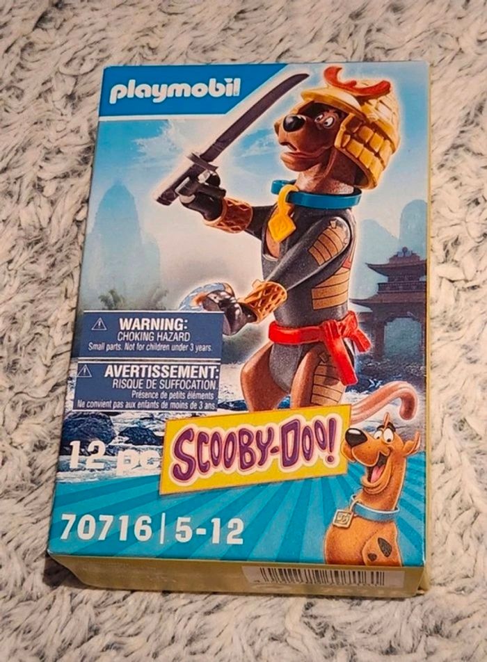 Playmobil - Scooby Doo samurai **neuf**