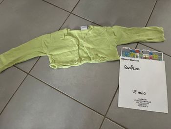 Boléro fille 18 mois