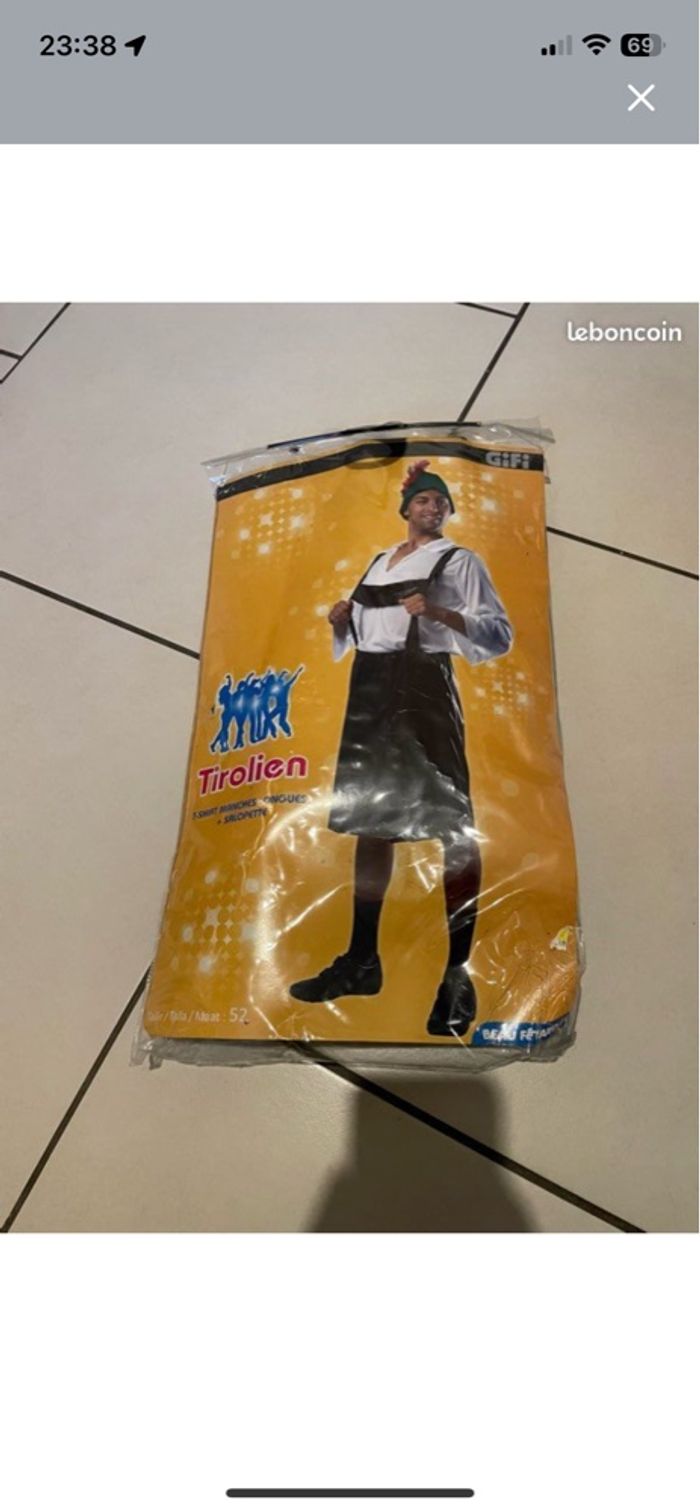 Deguisement tyrolien