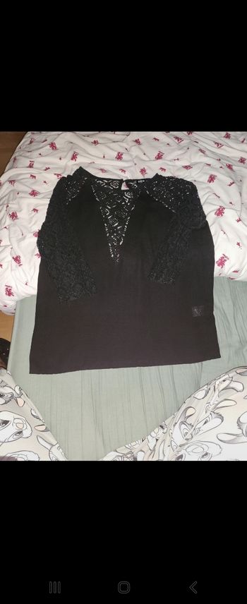 T shirt manches 3/4 Shein
