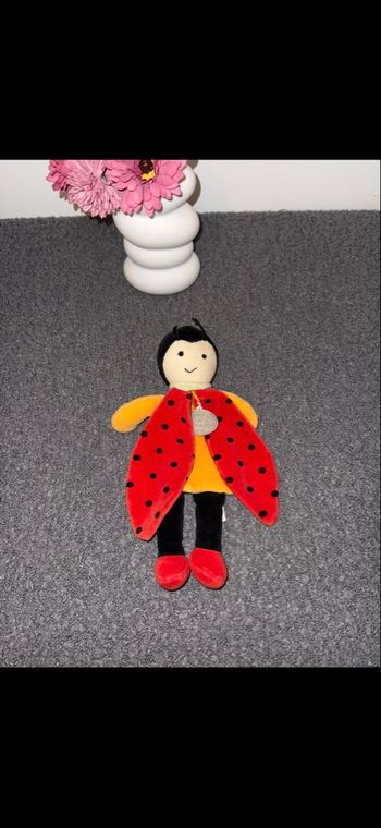 Doudou coccinelle 