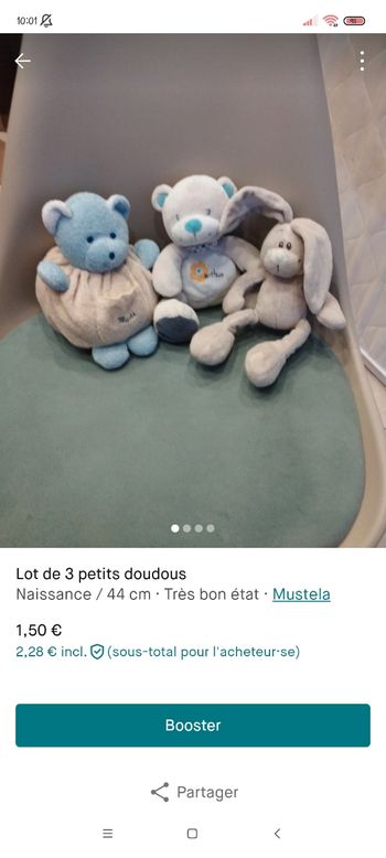 Lot petites peluches