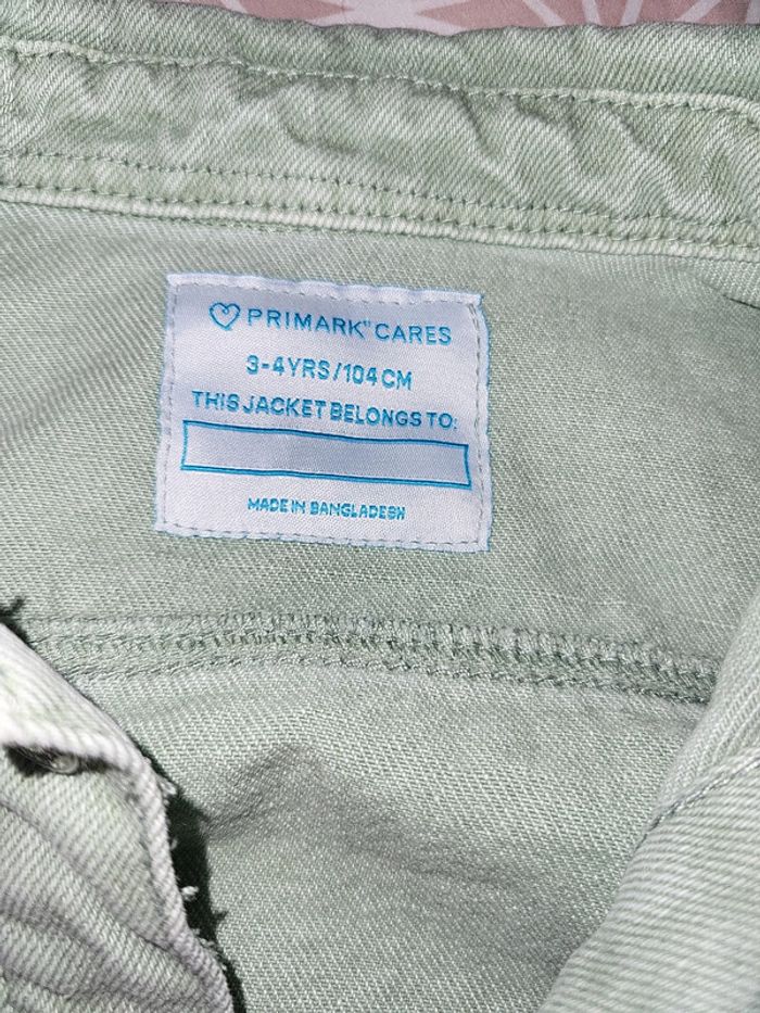 Veste en jean primark 3/4ans - photo numéro 2