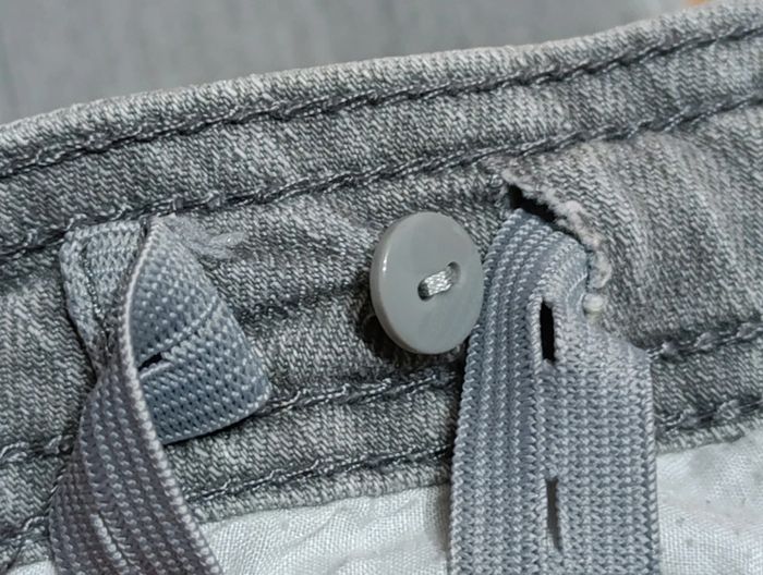 Jeans gris 12 ans caprice de fille - photo numéro 7