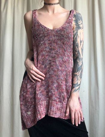 Top maille oversized Cop Copine vintage made in Portugal 🇵🇹 y2k - Taille M