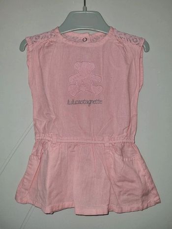 Robe Lulu Castagnette Corail 6 mois