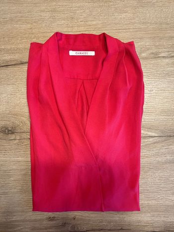 Haut, tunique, blouse, manches longues, manches trois quarts