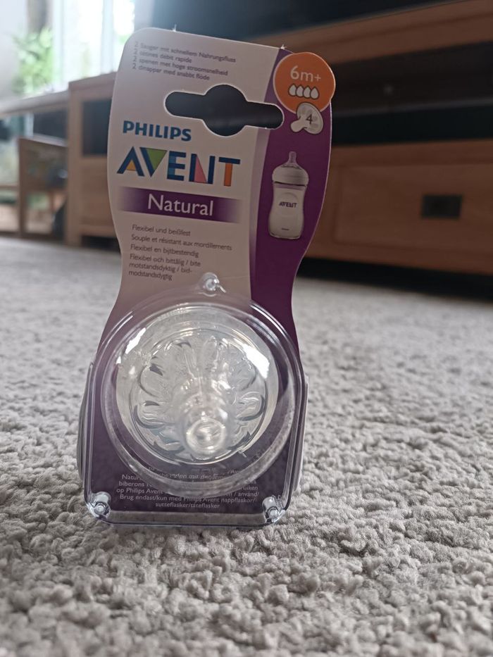 Lot Philips AVENT – Tétines Taille 4 + Sucette Nouveau-né – Neuf – - photo numéro 2