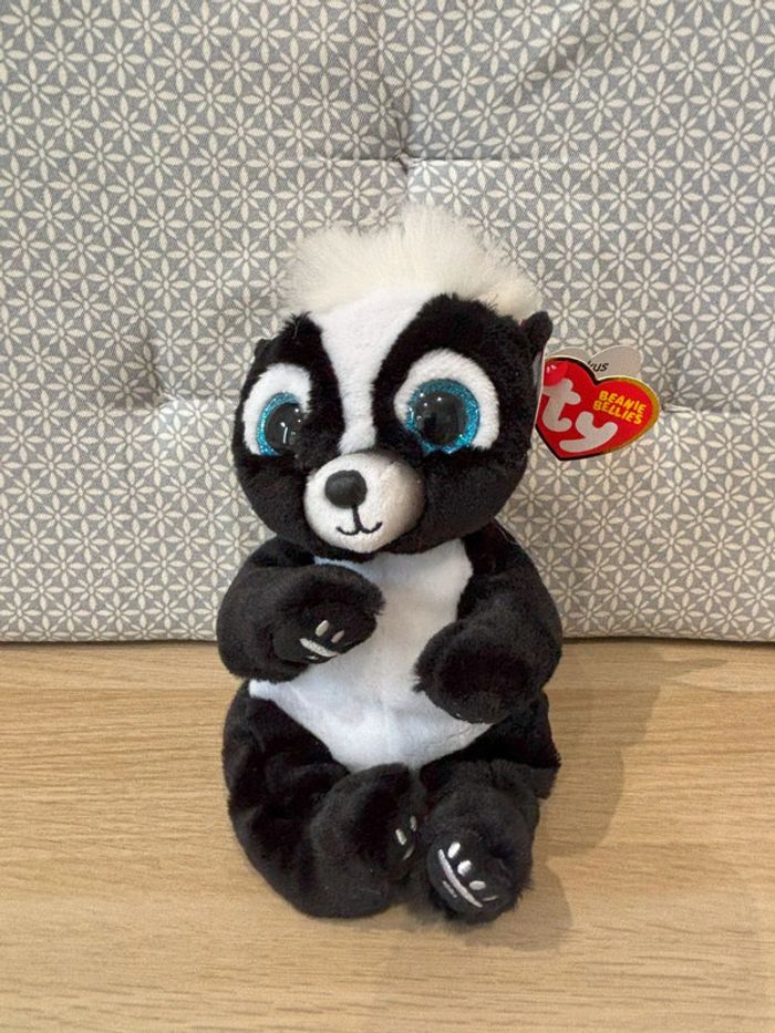 Peluche Rukus la Mouffette "The Beanie Bellies Collection"