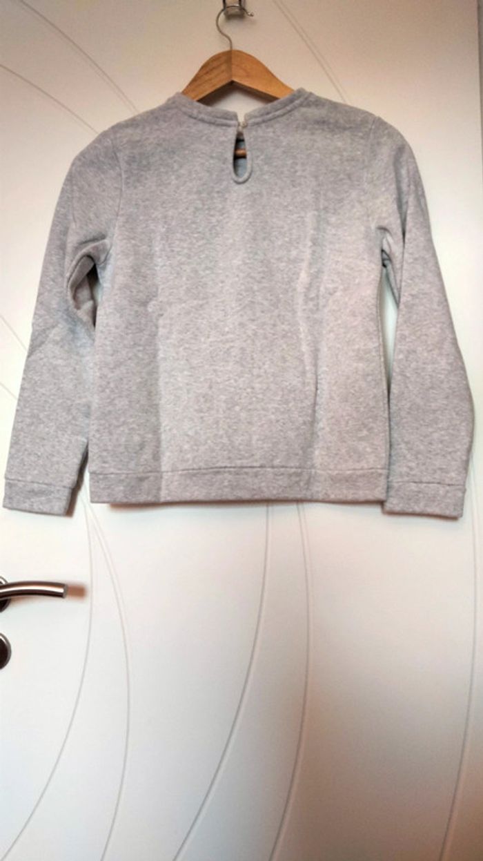 Pull d'enfants gris intersaison - photo numéro 3