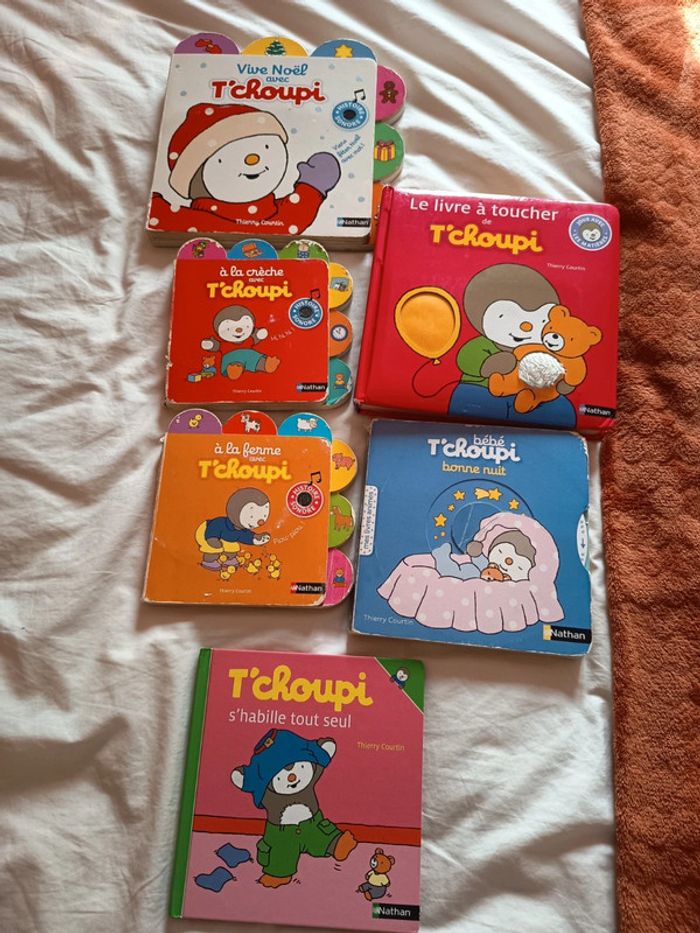 Lot de livres T'choupi