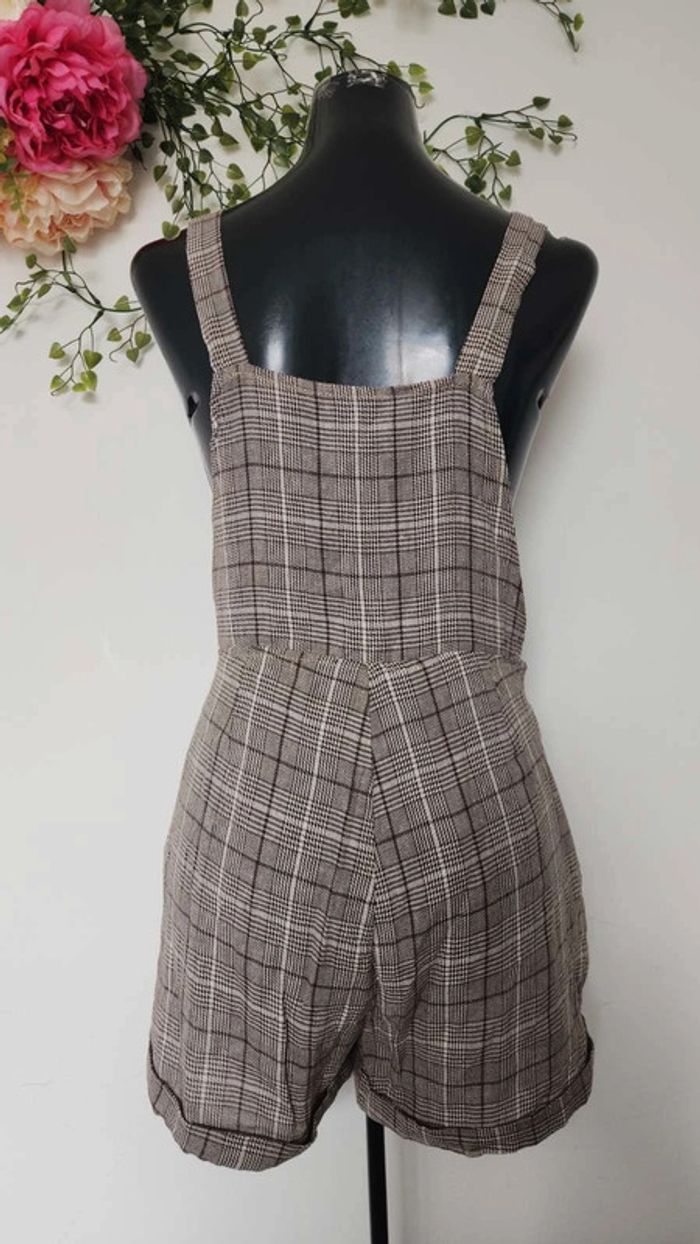 Salopette combishort à carreaux 🎀 Taille S 🎀 - photo numéro 2
