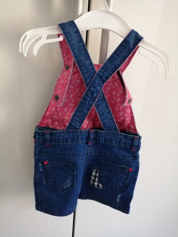 Robe en jean et bloomer 9 mois - photo numéro 6