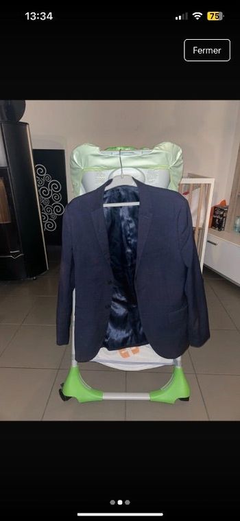 Veste costume noire