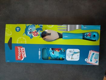 Couverts enfant + Etui "Maped" - Neuf