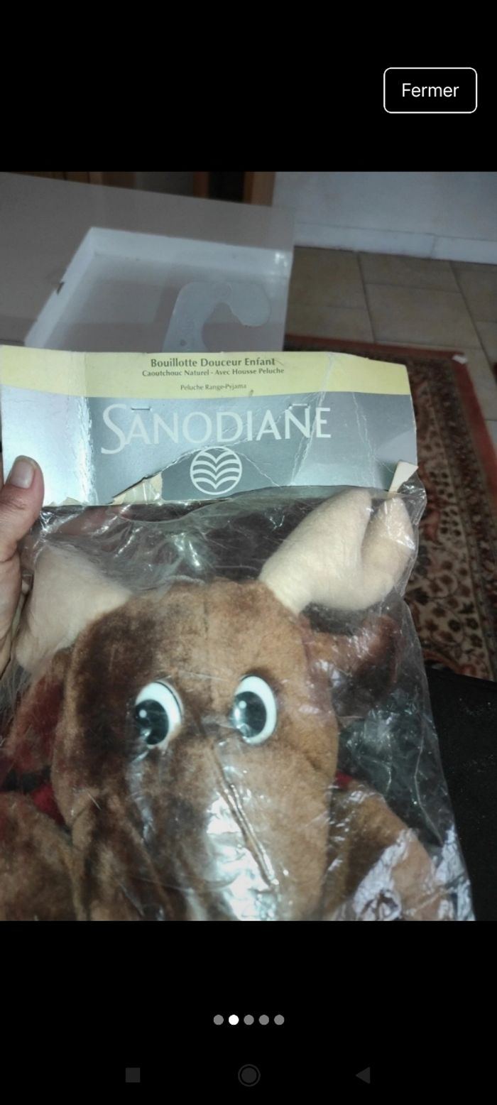 Très belle peluche bouillotte neuf j16 - photo numéro 2