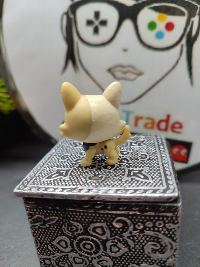 Lps1185 Littlest Petshop Pet Shop LPS Authentic Chat Cat 3922 Dalton Robertson - photo numéro 2