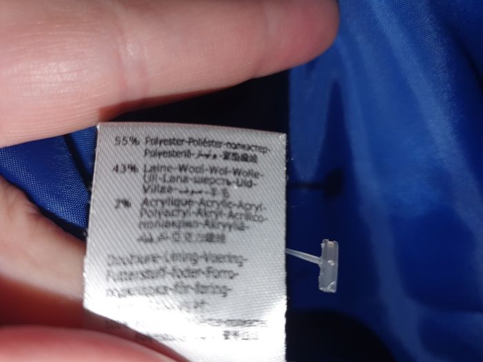 Manteau bleu chaud femme - photo numéro 3