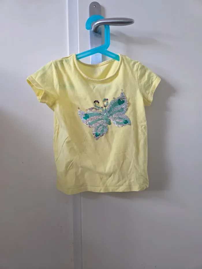 T-shirt fille taille 5ans inextenso - photo numéro 2