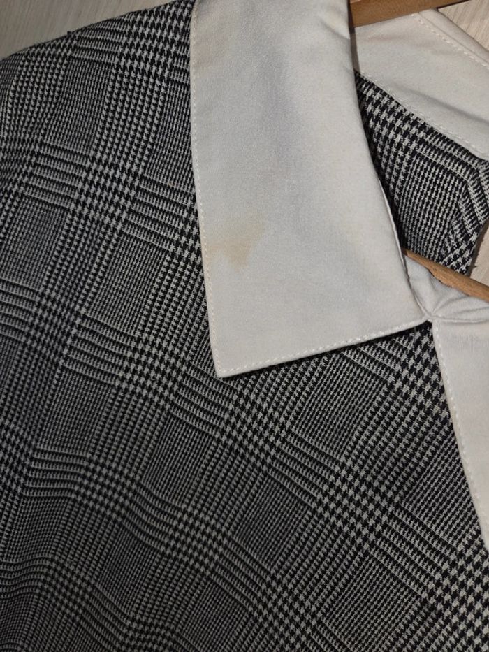 Pull gris style chemise taille 1 xl - photo numéro 2