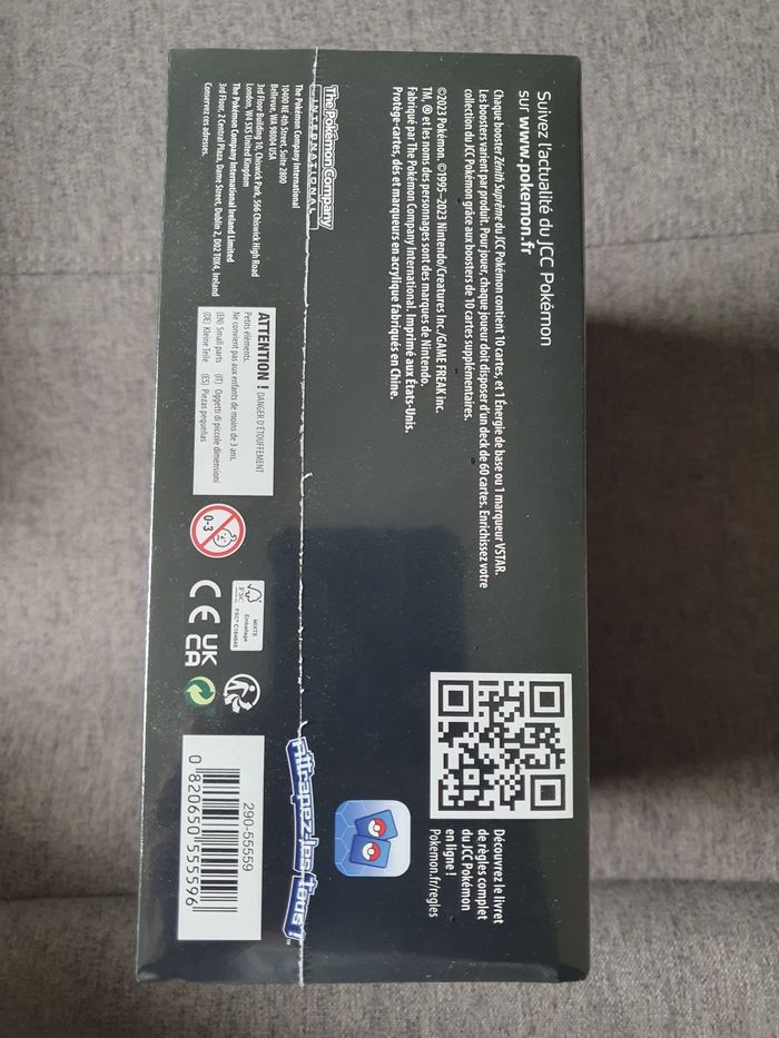 Coffret pokemon elite etb zénith suprême eb12.5 - photo numéro 5