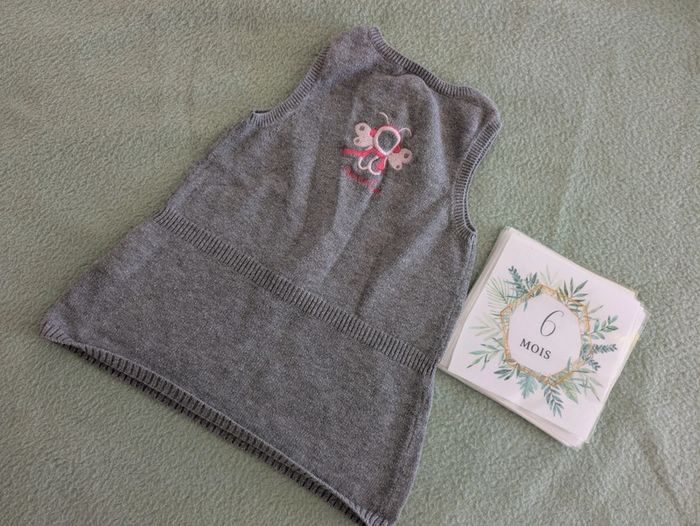 Robe grise obaibi 6 mois - photo numéro 3