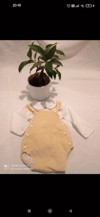 Grenouillère et chemise