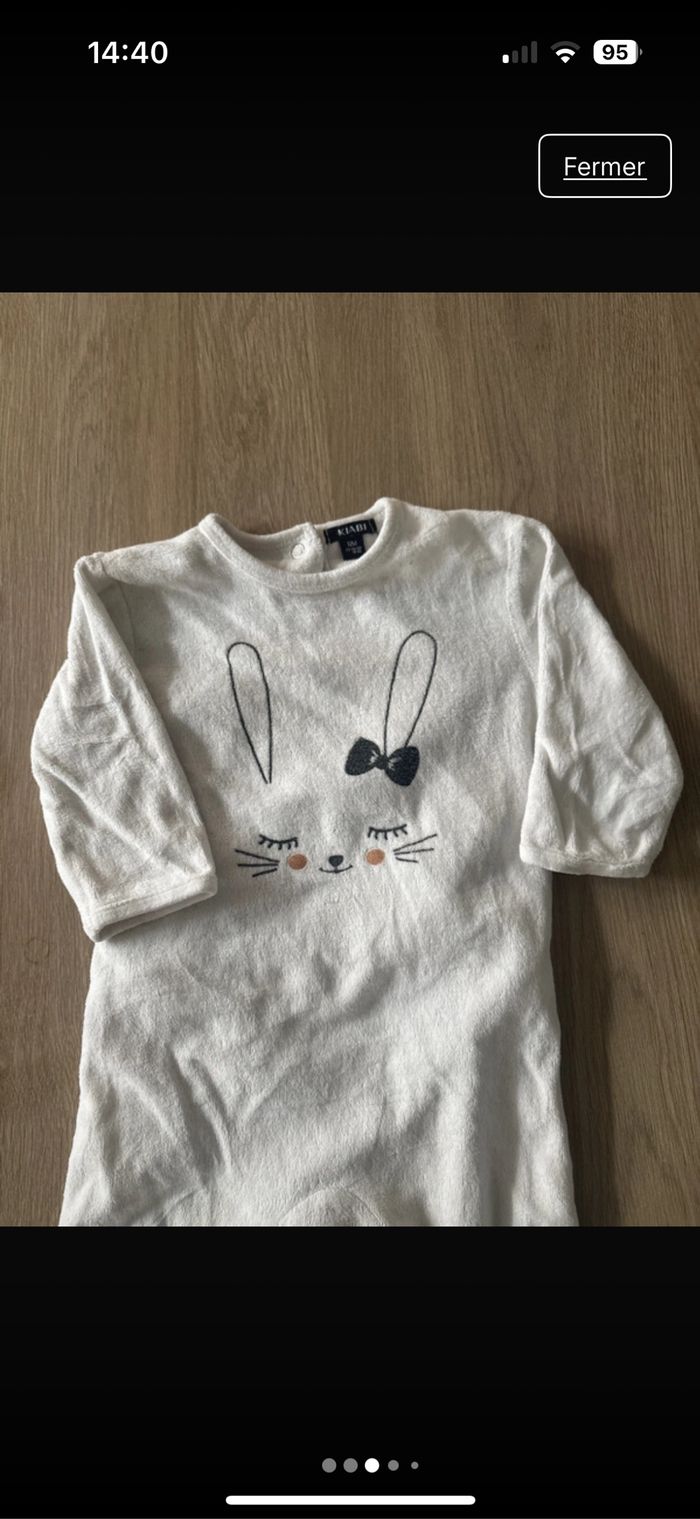 Lot de pyjama en velour - photo numéro 3