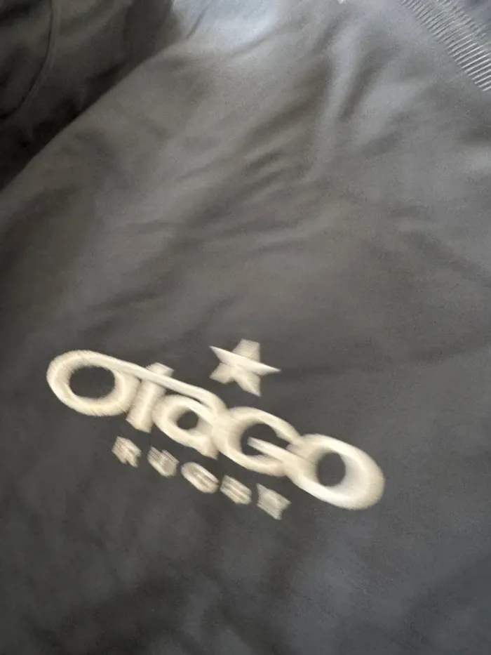 Long manteau noir Otago Rugby, taille 2XL, bon état - photo numéro 3