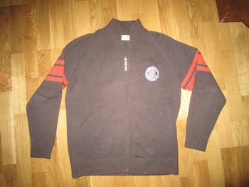 beau gilet brun riverwoods nickel L