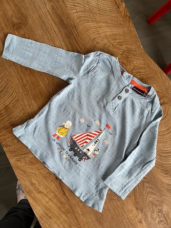 T-shirt manches longues garçon