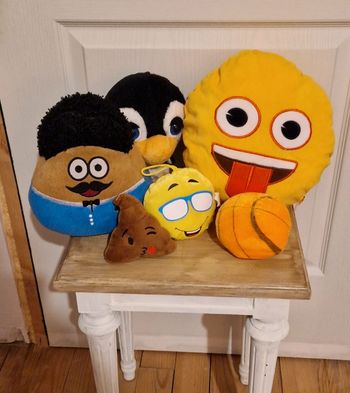Lot de 6 peluches