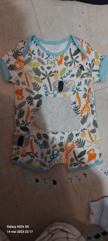 Combinaison été 3 à 6 mois