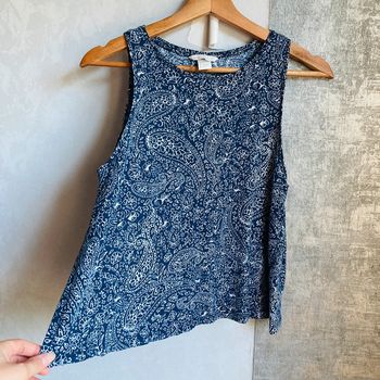 Tshirt H&M | bleu & blanc | 36 🌸