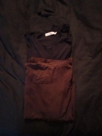 Lots de sous pulls et tee-shirt à grandes manches