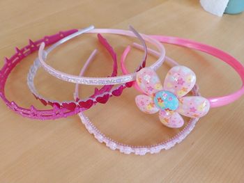 Lot de 5 serre-têtes fille