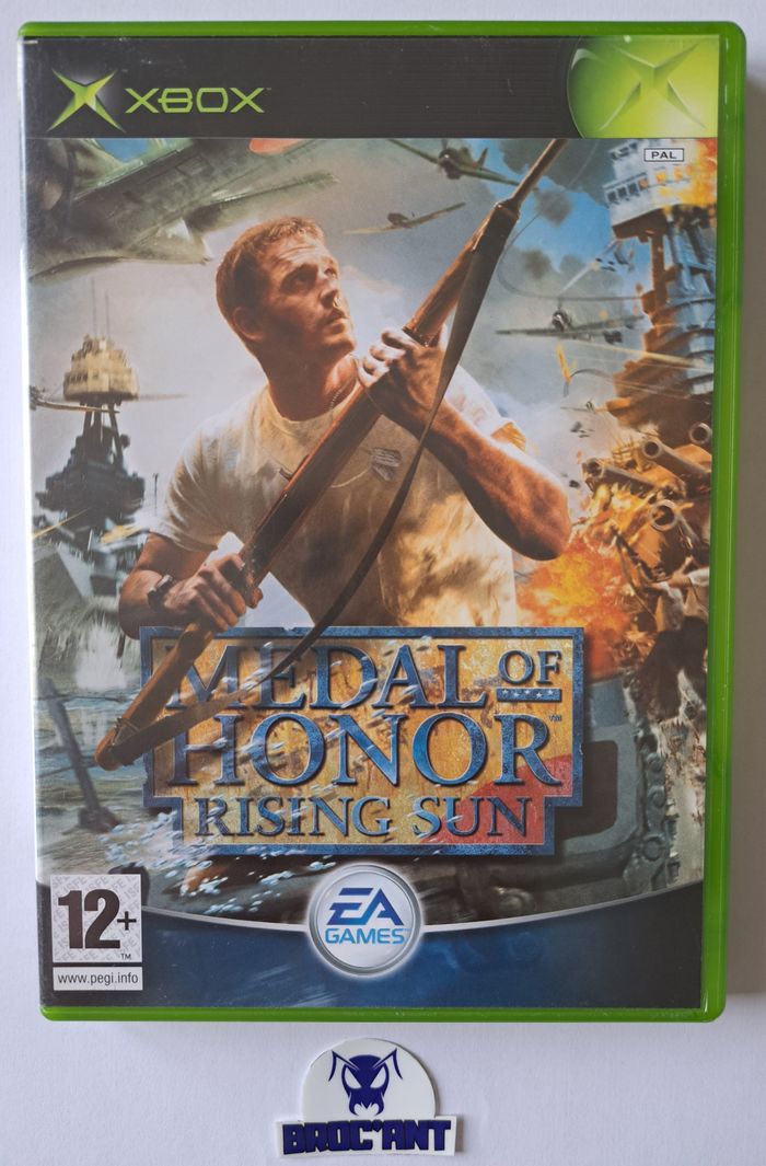 Medal of Honor Rising Sun Microsoft Xbox Original 1ère génération pal