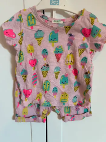 Tee shirt et short été