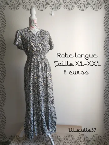 Robe longue taille XL-XXL