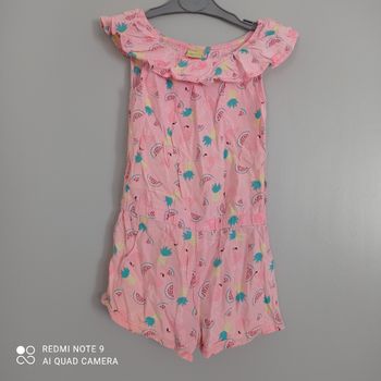 Combishort rose 4ans