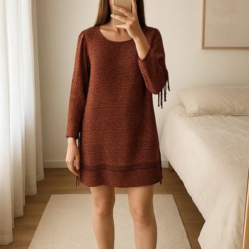 Robe de plage bohème franges taille M - boutique bohème