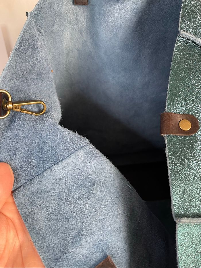 Sac à main en cuir italien multi fonctions - photo numéro 5