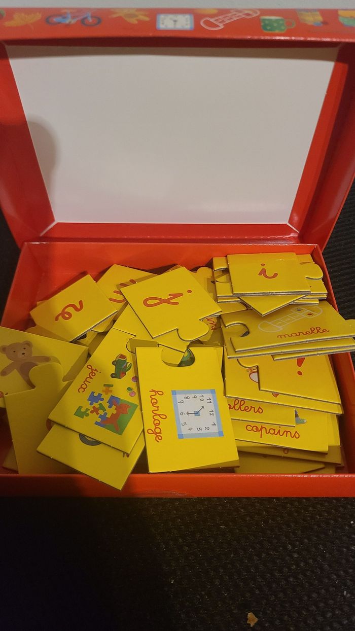 puzzle alphabet Petit Ours Brun manque image du i - photo numéro 6