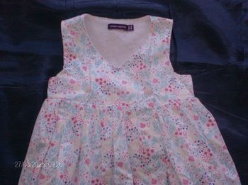 Robe ete neuve en coton Sergent Major 18 mois
