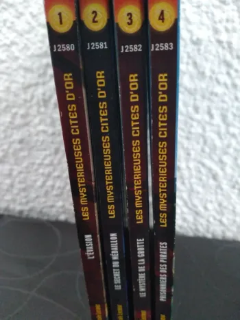 Cités d'or livre